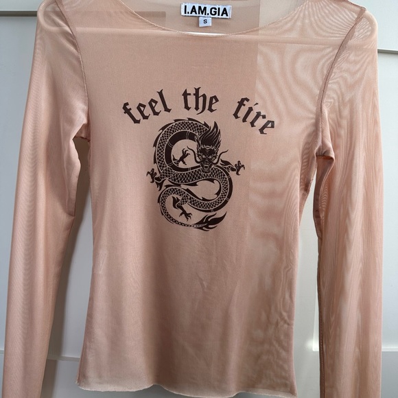 I.AM.GIA Mesh Top - Picture 4 of 5